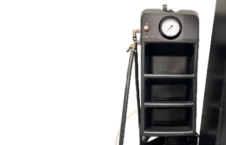 CAJA DE HERRAMIENTAS CON INDICADOR INTEGRADO DE PRESIÓN DE AIRE