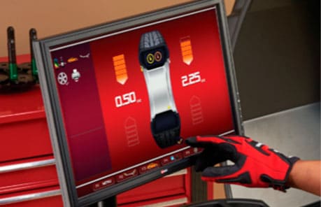 INTERFAZ DE LA PANTALLA TÁCTIL