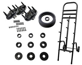 Kit de Platos Centradores Power Clamp con Coronillas